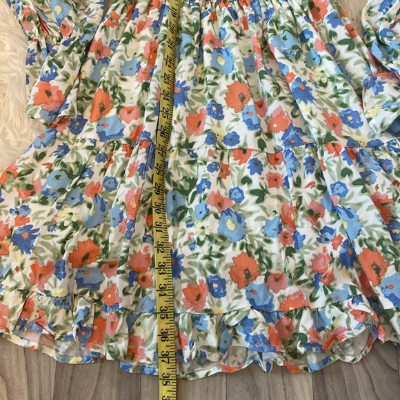 NWT Boutique Haptics Sage Floral Watercolor Women’s Dress Size 2X - Picture 10 of 10